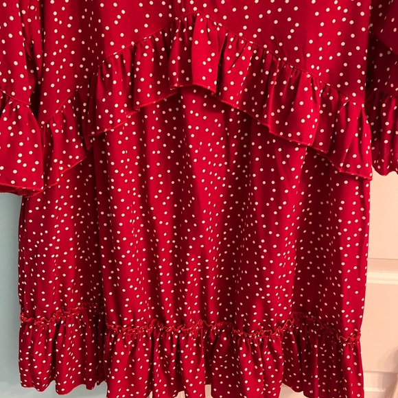 Amazon| Red Polkadot Dress Size XL - Picture 3 of 5